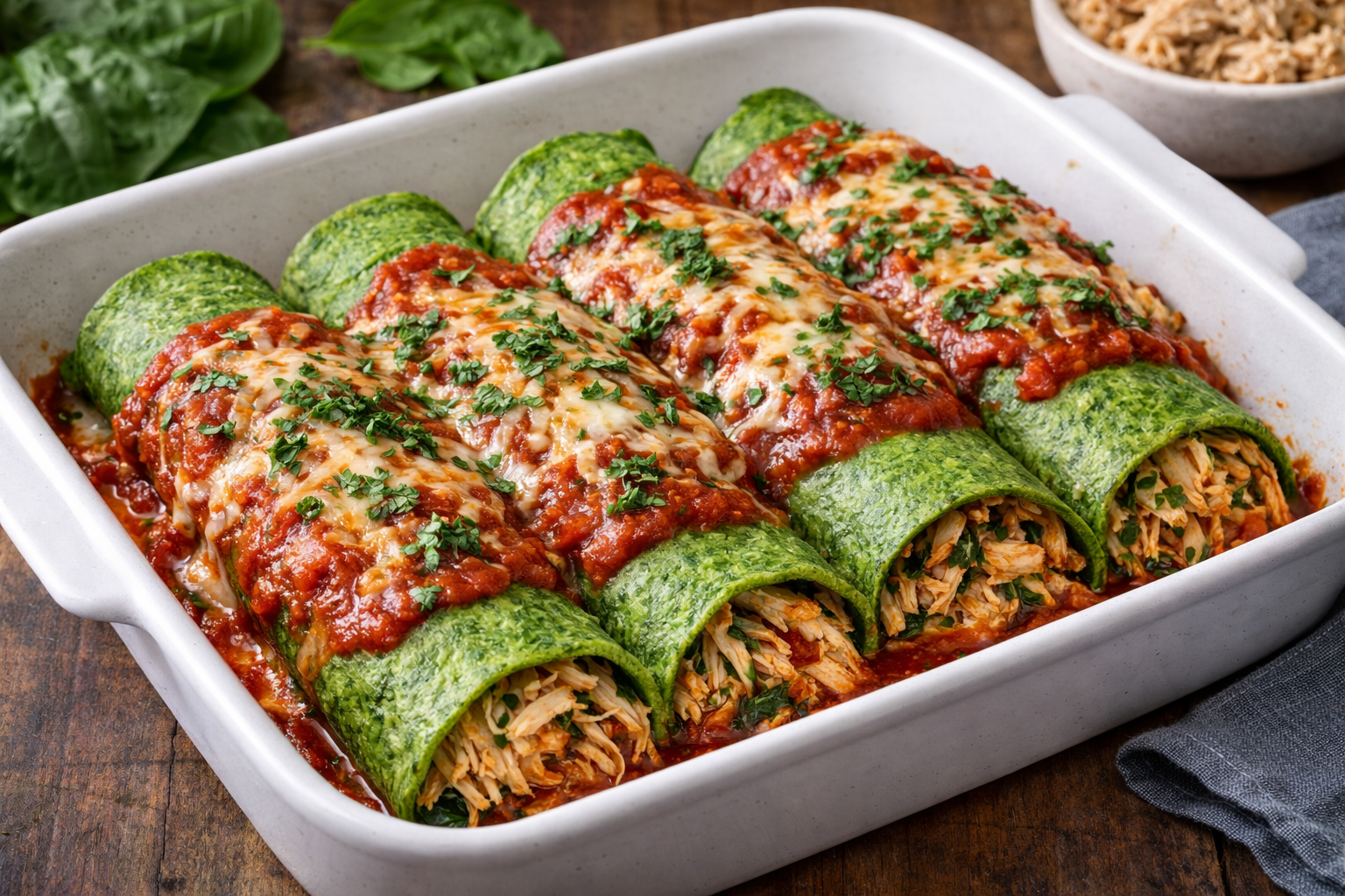 Panqueca de Espinafre